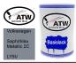 Preview: Volkswagen, Saphirblau Metallic 2C, LY5V: 500ml Lackdose, von ATW Autoteile West.